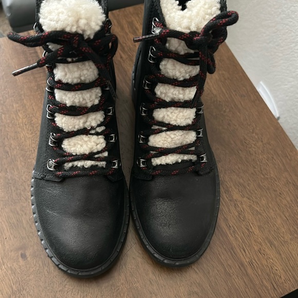 Sorel Lennox Lace Cozy Suede Waterproof Boots - Picture 2 of 7